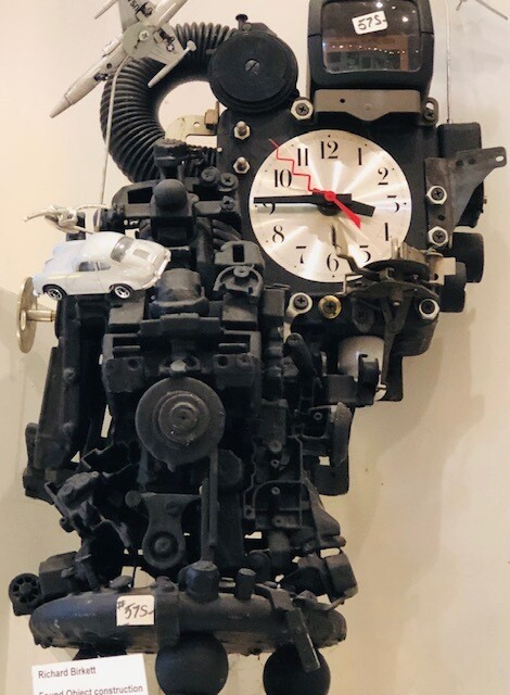 Found Object Machinery Clocks
 by Richard Birkett , Upstate NY