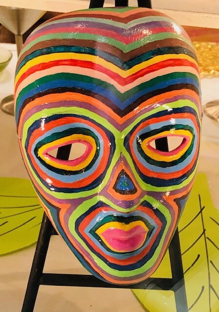 Handmade Mardigras Halloween Masks
in ceramics