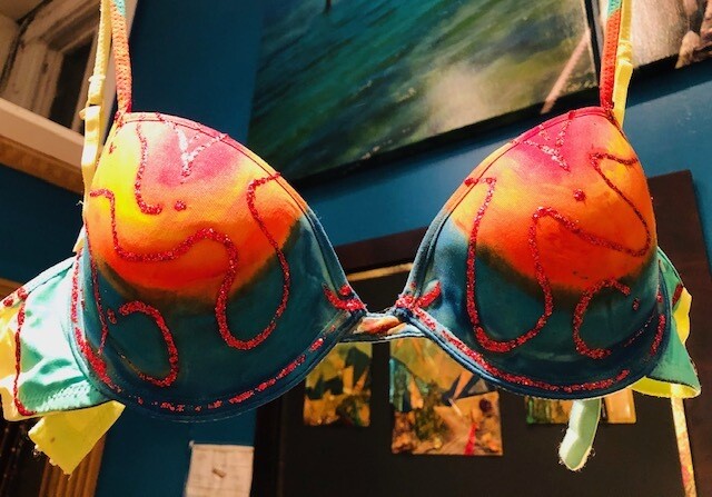 Exotica handPainted Brassiers by JTC Exotica handPainted Brassiers by JTC