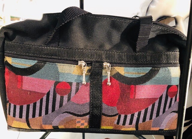 SOLD! Tapestry bags by Seymour Mondsheim of Nj "Great Bags"