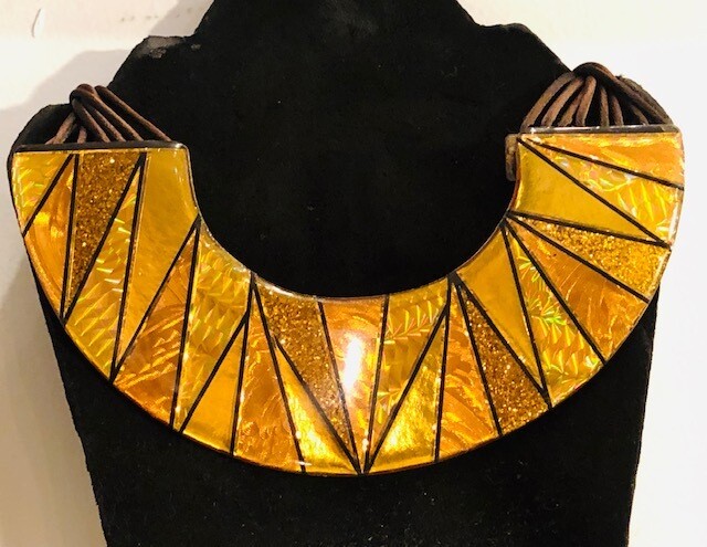 Gold Foils & Holograms U Collar - by John T Crutchfield Gold Foils & Holograms U Collar - by John T Crutchfield