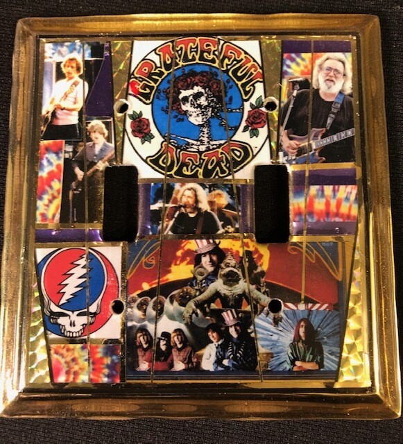 Greatful Dead & Jerry Garcia switchplate
