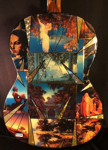 Maxwell Parrish Art Nouveau Guitar