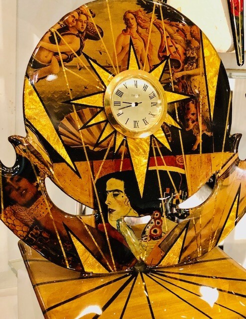 Art History Spherical Clock-JTC