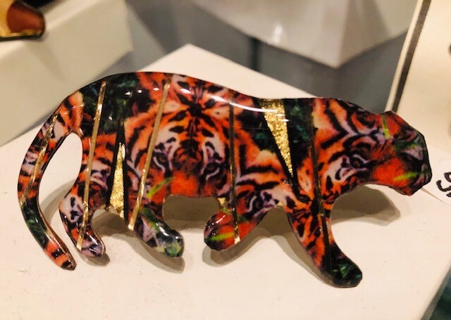 Leopard /Tiger/Klimt/ cat pins Leopard /Tiger/Klimt/ cat pins