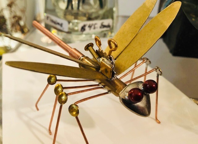 Hand constructed metal Dagon Fly- Don Rea Hand constructed metal Dagon Fly- Don Rea