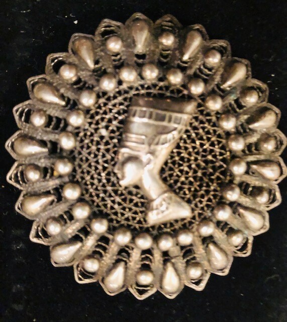 Sterling Silver Filigree Egyptian Moroccan french baroque Pins Sterling Silver Filigree Egyptian Moroccan french baroque Pins