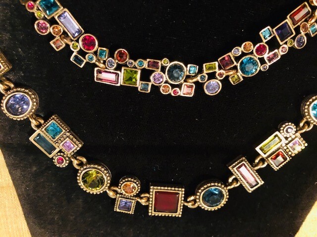 Savorwsky Crystal in Gold by Patricia locke Savorwsky Crystal in Gold by Patricia locke