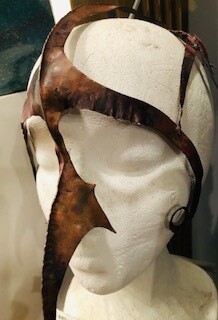 Hammered Copper Masks - Kest Schwartzman