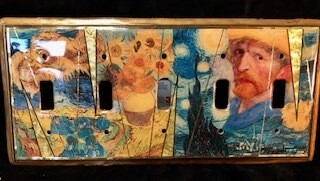Art History Van Gogh Switchplate 5 toggle