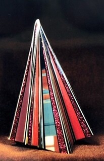 Metallic Rocketship Cuff /Mini Sculptures