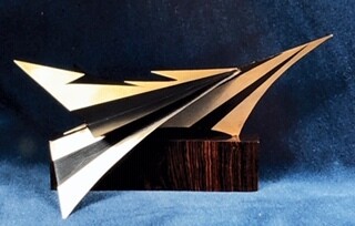 Mini Brass Copper Constructed Sculptures