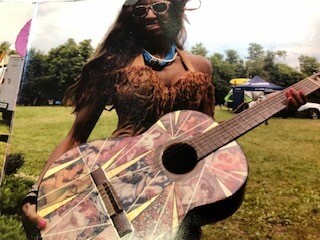 Mucha Art Nouveaux Graphic Arts Guitars