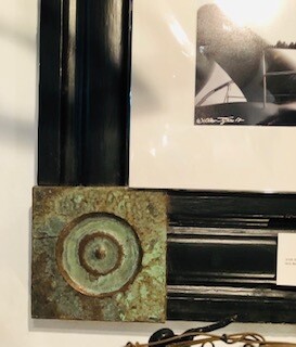 Antique Hammered Copper Frame corners