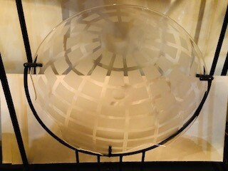 Frosted Glass Orb-Circle by Corey Pemberton