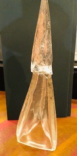 White Cast Glass Pyramid by Michael Martin VCU Grad