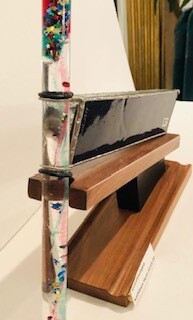 Wood & Glass Kaleidoscope by Kathleen Hart - KT