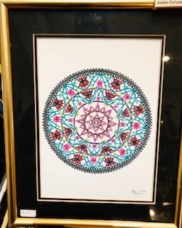 Hand cut paper on white board by JuPi Das - India