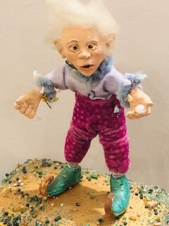 White Snow Gnomes & Elves-  by Helen Langford