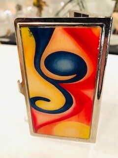 Multi Swirl Business card case- By Shannon Keavey Multi Swirl Business card case- By Shannon Keavey