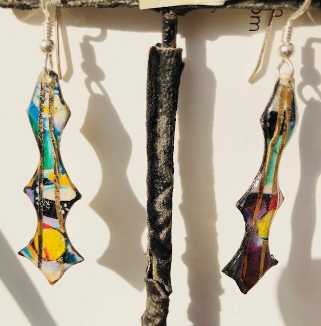 Matisse still life Squiggle earrings Matisse still life Squiggle earrings