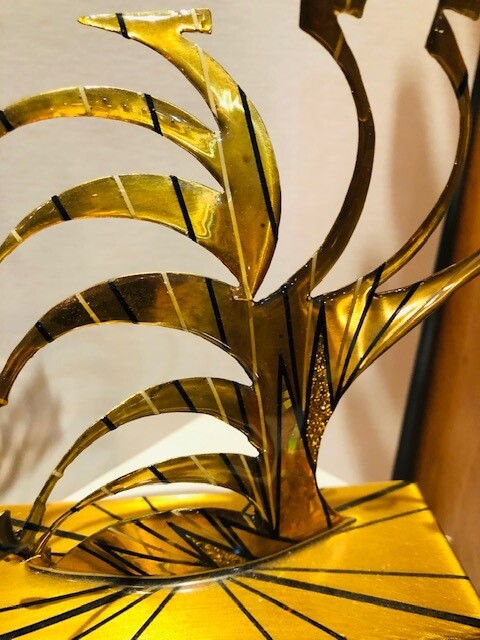 Spiral Metal Scrap Puzzle Piece- Mag Jtc Spiral Metal Scrap Puzzle Piece- Mag Jtc