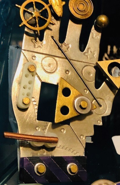 Thomas Mann classic Hand of Man Pin Thomas Mann classic Hand of Man Pin