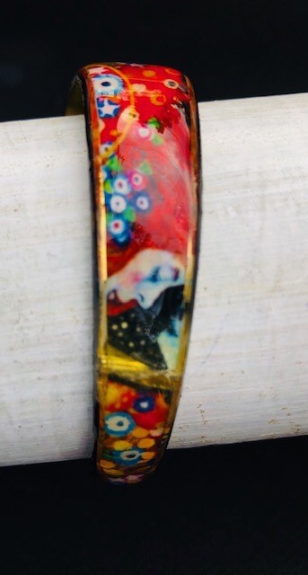 Gustav Klimt Bracelet-Cuff-1 Gustav Klimt Bracelet-Cuff-1" By JTC_MAG