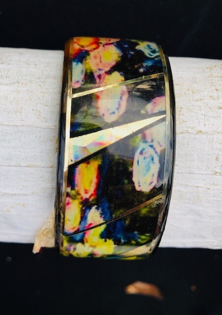 Monet Blue Gray Water lilies Bracelet-Cuff-2 Monet Blue Gray Water lilies Bracelet-Cuff-2" By JTC_MAG