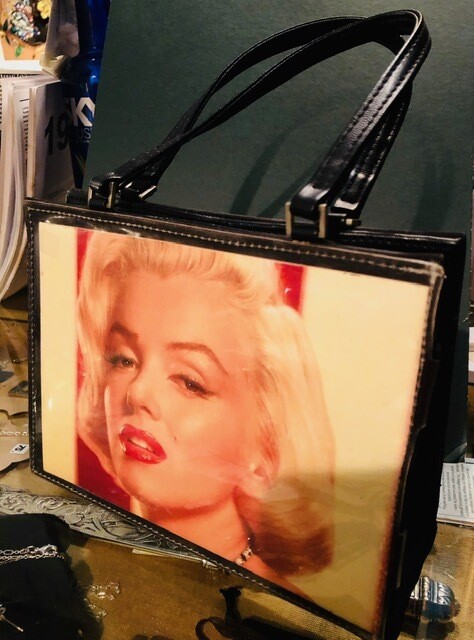 SOLD..Marilyn Monroe Album Cover Bags - By Emily Gartner SOLD..Marilyn Monroe Album Cover Bags - By Emily Gartner