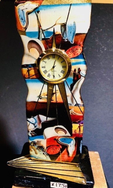 Salvadore Dali Melted Clocks Tall Wave