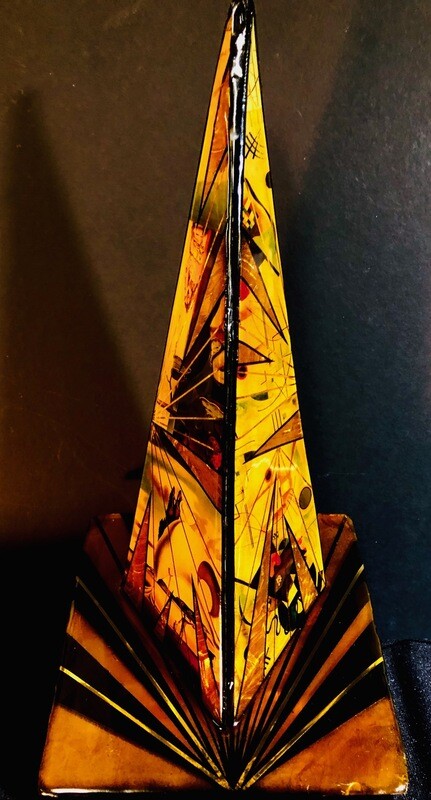 Dali & Kandinsky Obelisque Triangle Pryramid