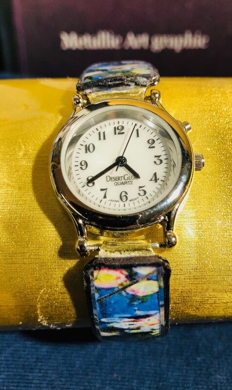 Metallic Art Watches-Monet Art History inspired Metallic Art Watches-Monet Art History inspired
