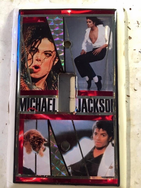 Michael Jackson Music Switch plates Michael Jackson Music Switch plates
