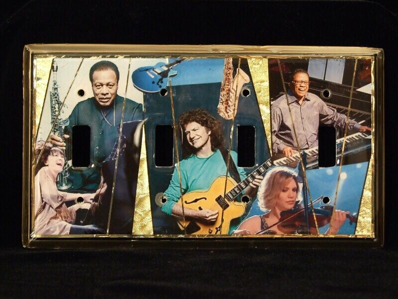NewPort Jazz Festval Music switchplates-Herbie Hancock