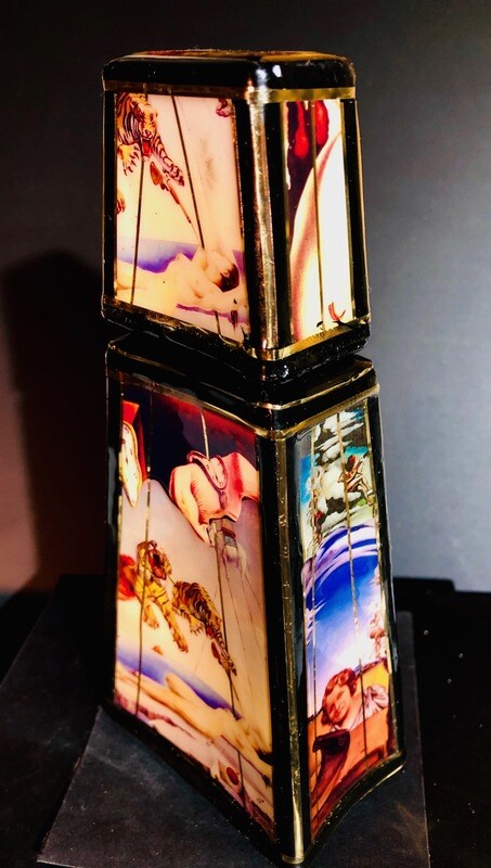 Salvadore Dali perfume Bottle/Sculpture