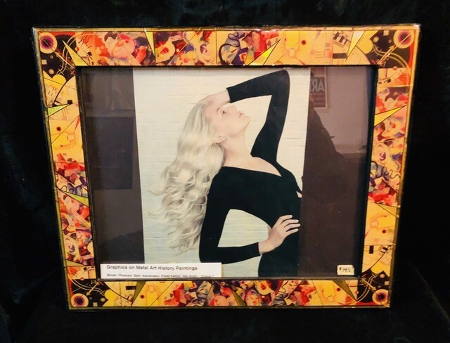 Art History Kandinsky frame 25x33

​