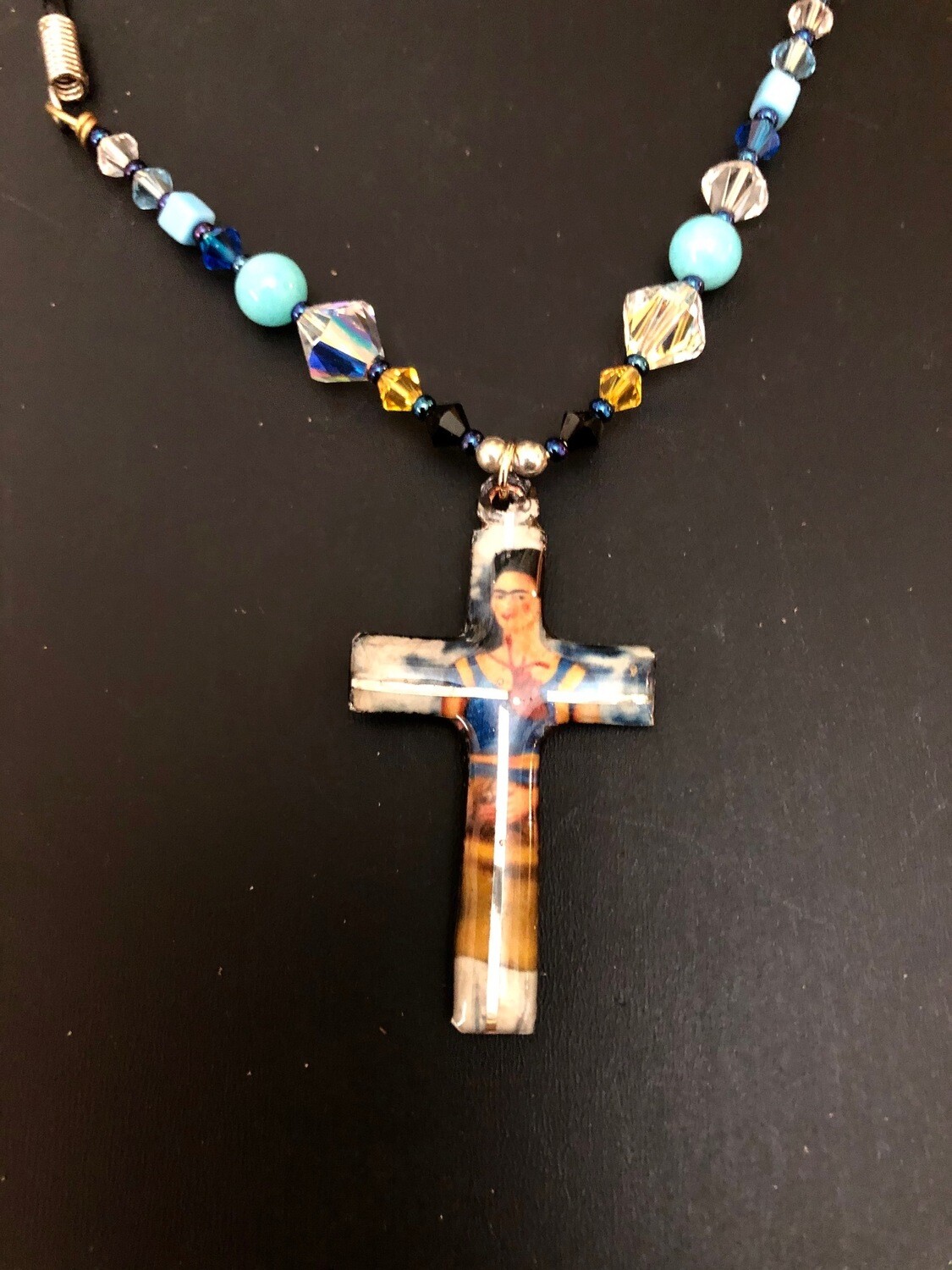 Freda Kahlo & Art Nouveau Necklace Freda Kahlo & Art Nouveau Necklace