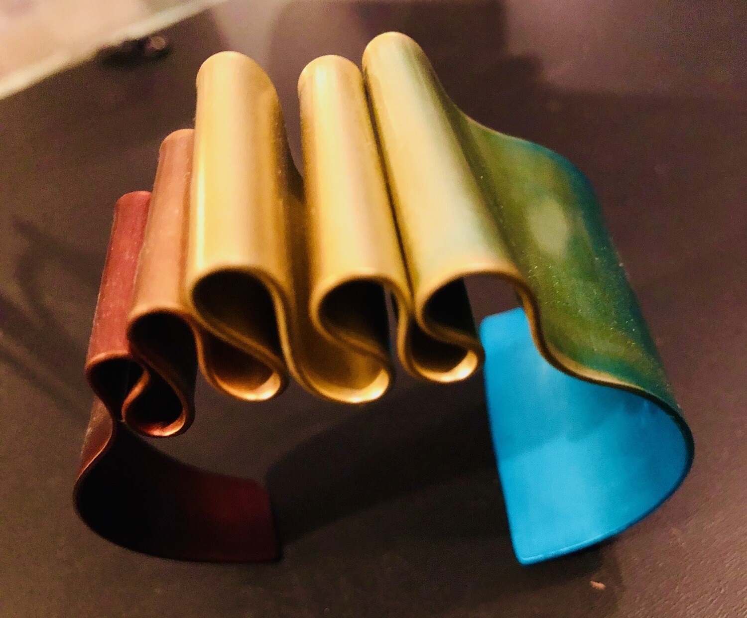 SOLD Anondized Aluminum by Eclat-Sylvia Harwin SOLD Anondized Aluminum by Eclat-Sylvia Harwin