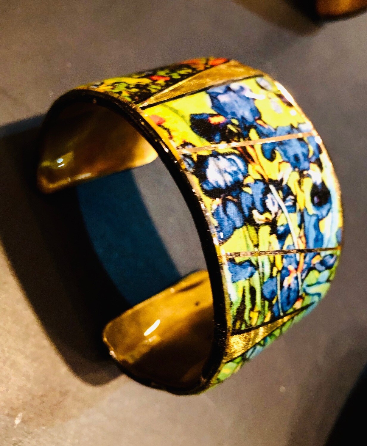 Art History Van Go Irises Bracelet /Cuff