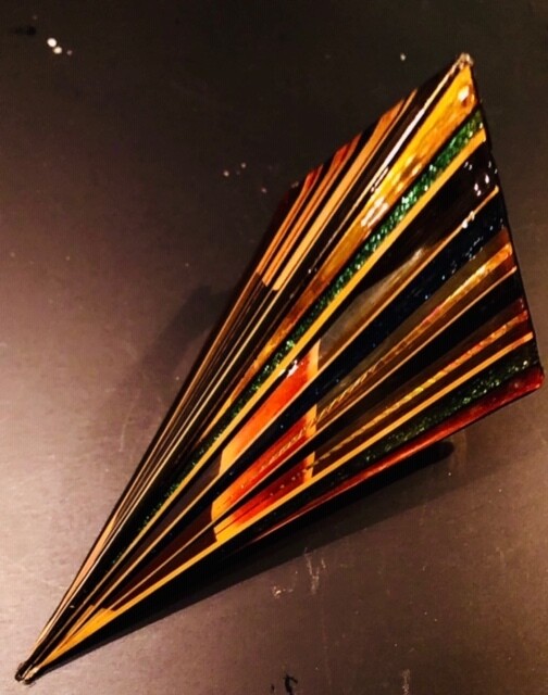 Metallic Rocketship Cuff /Mini Sculptures