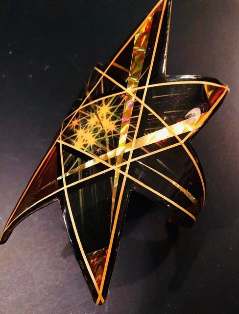 Star Shaped mega bracelet with Holograms & Glitter Star Shaped mega bracelet with Holograms & Glitter