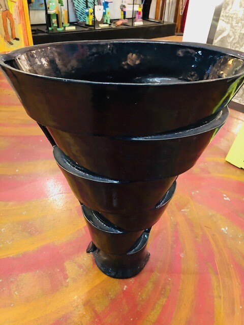 Large Stand alone 32 Large Stand alone 32" Sculpture Vase Vessel Form by Ross Edwards