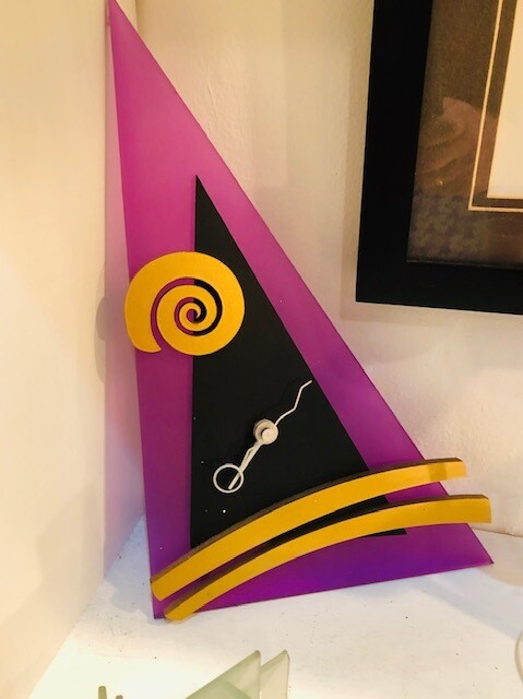 Zipedodah plexiglass clock- Brian Pathrow