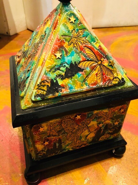 Astrea handmade Mixed media box Astrea handmade Mixed media box