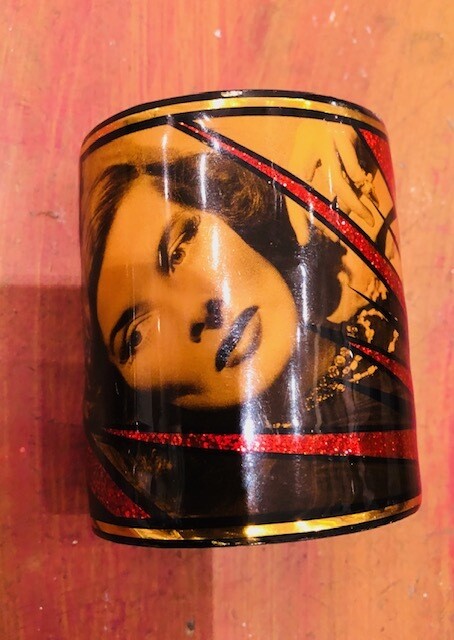 Large Old Style Movie Star Cuff Large Old Style Movie Star Cuff