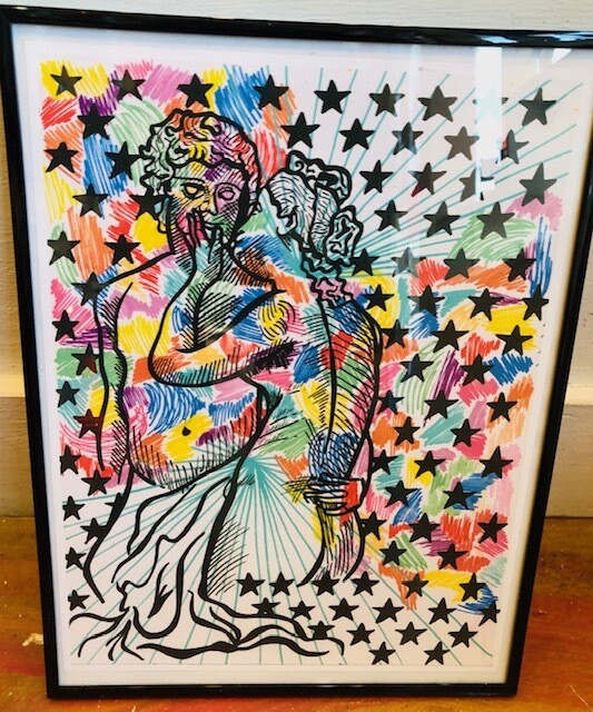 Pen & Ink Drawings & prints by IZZY Petretich of California