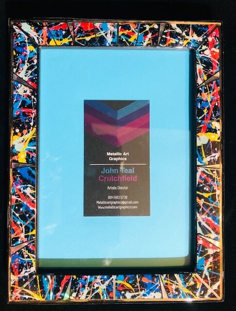 Jackson Pollock style art history frame Jackson Pollock style art history frame