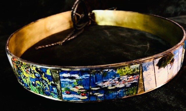 Monet-Van Gogh Wrap-Around Belt Monet-Van Gogh Wrap-Around Belt