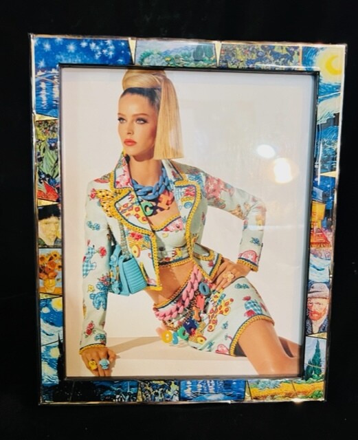 Multiple Van Gogh Images Frame 8x10